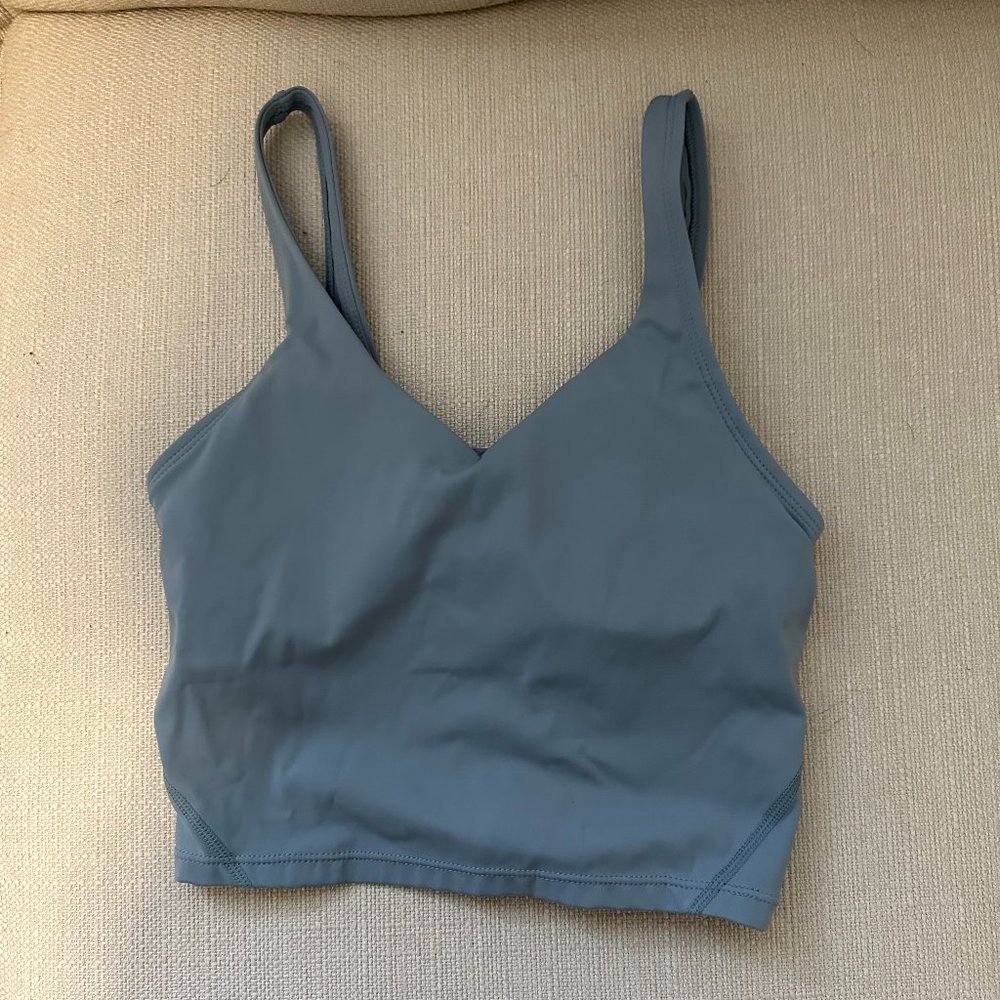 Blue Lululemon Align Tank Dupe
